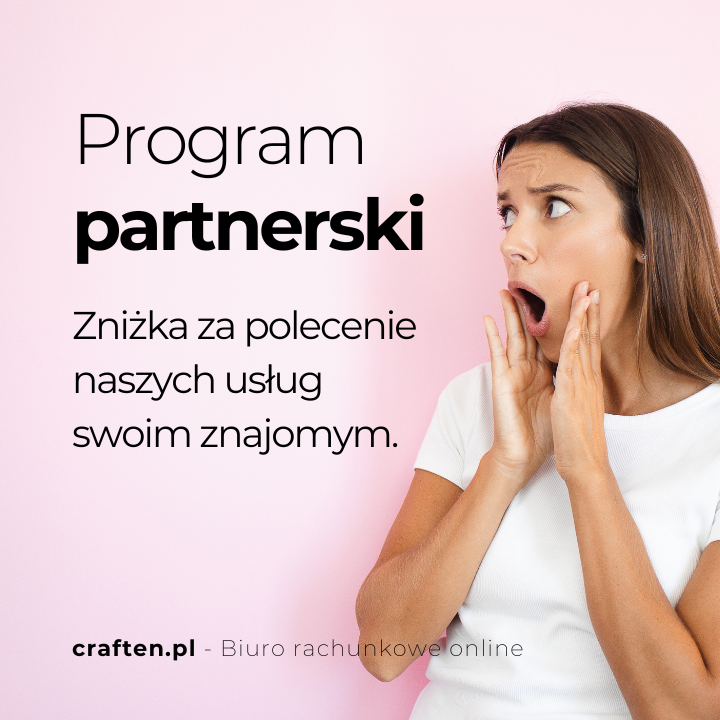 Program partnerski, craften.pl biuro rachunkowe, biuro księgowe